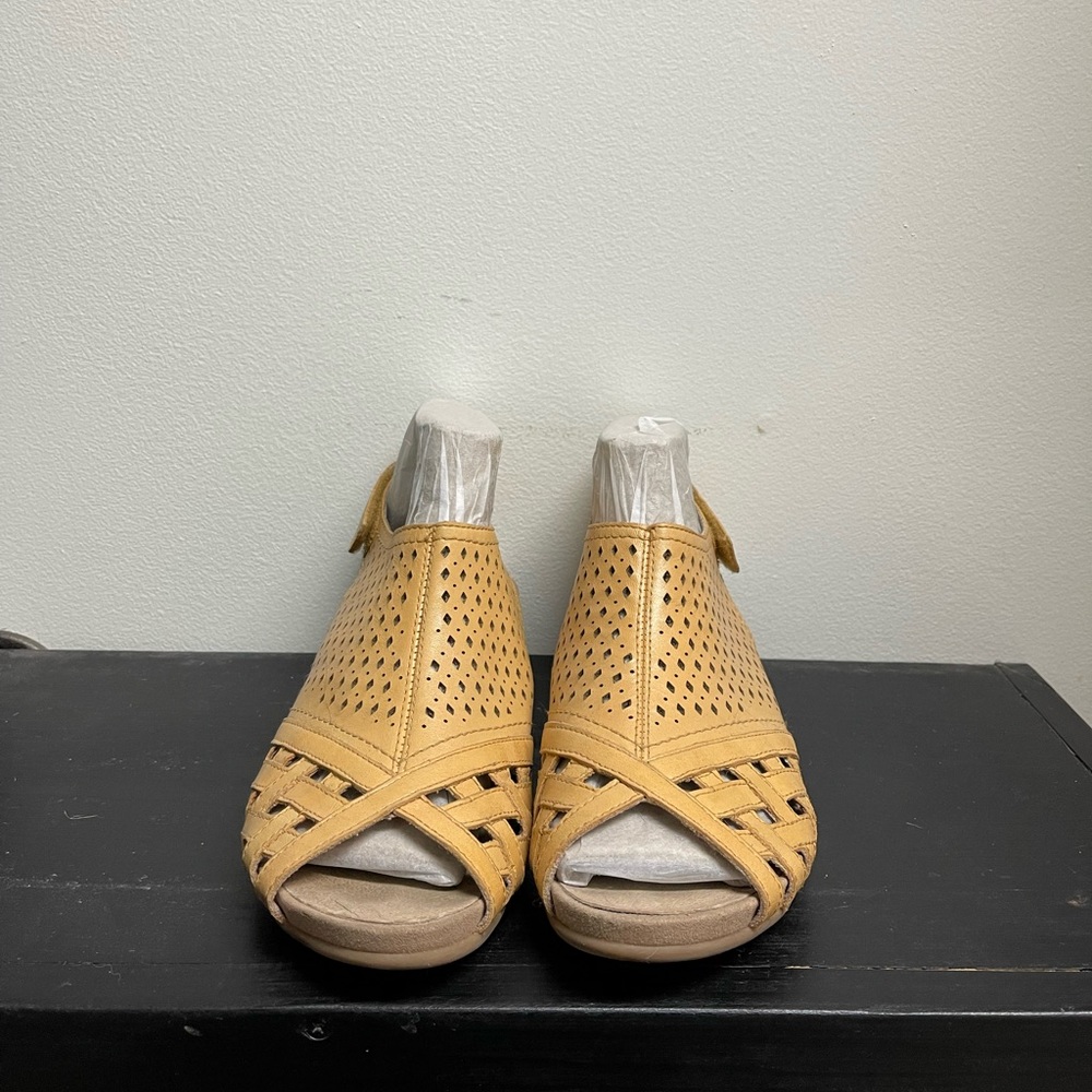 Earth wedge sandals